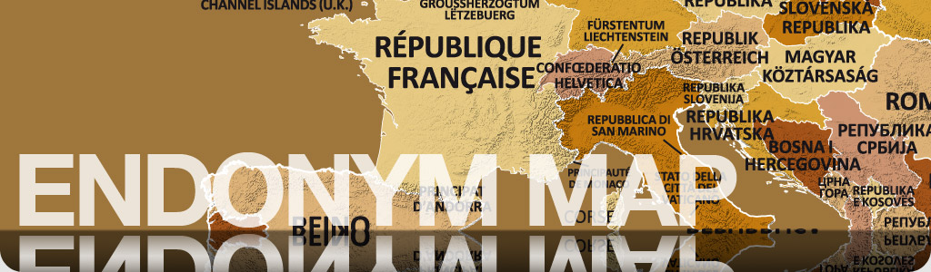 Endonym Map
